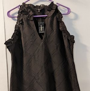 Black Sleeveless Shirt